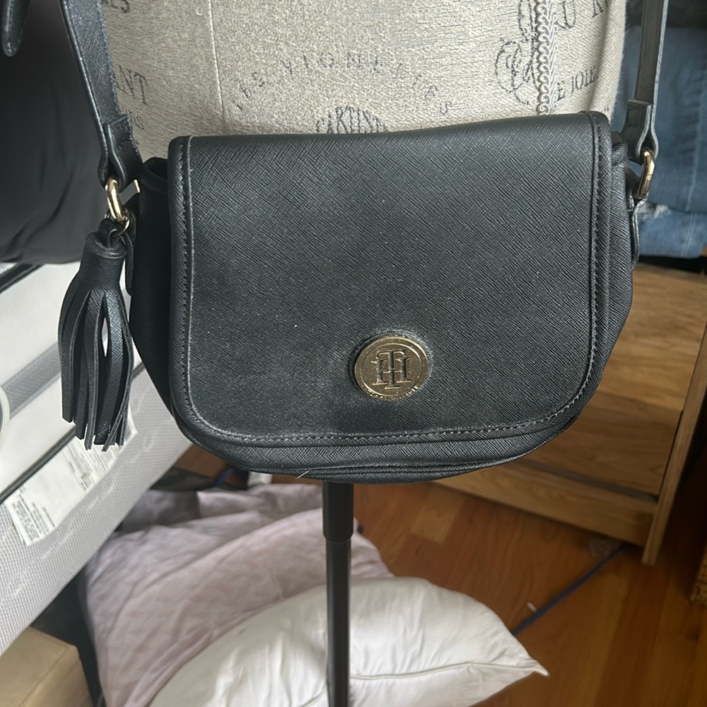 Tommy Hilfiger Black Crossbody Purse